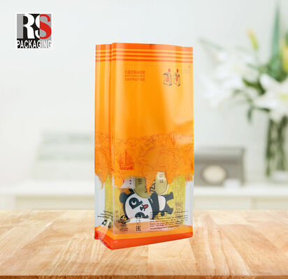 購入 カスタマイズされた 高透明 スナック キャンディ 方形 袋 底面 精巧な印刷 online manufacture