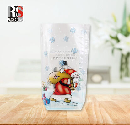 購入 食品級 方形の底 平らな底 ポケット クロス ブロック 方形の底の袋 online manufacture