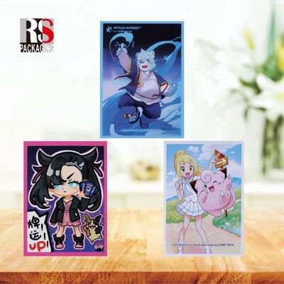 購入 ホログラフィック Mtg アニメカードホルダー カード カスタム 保護カバー マット ユギオカードホルダー オンライン製造