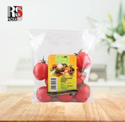 OEM 防霧 BOPP 透明 新鮮果物 野菜 食品 密封袋 食品 貯蔵袋 野菜 貯蔵袋